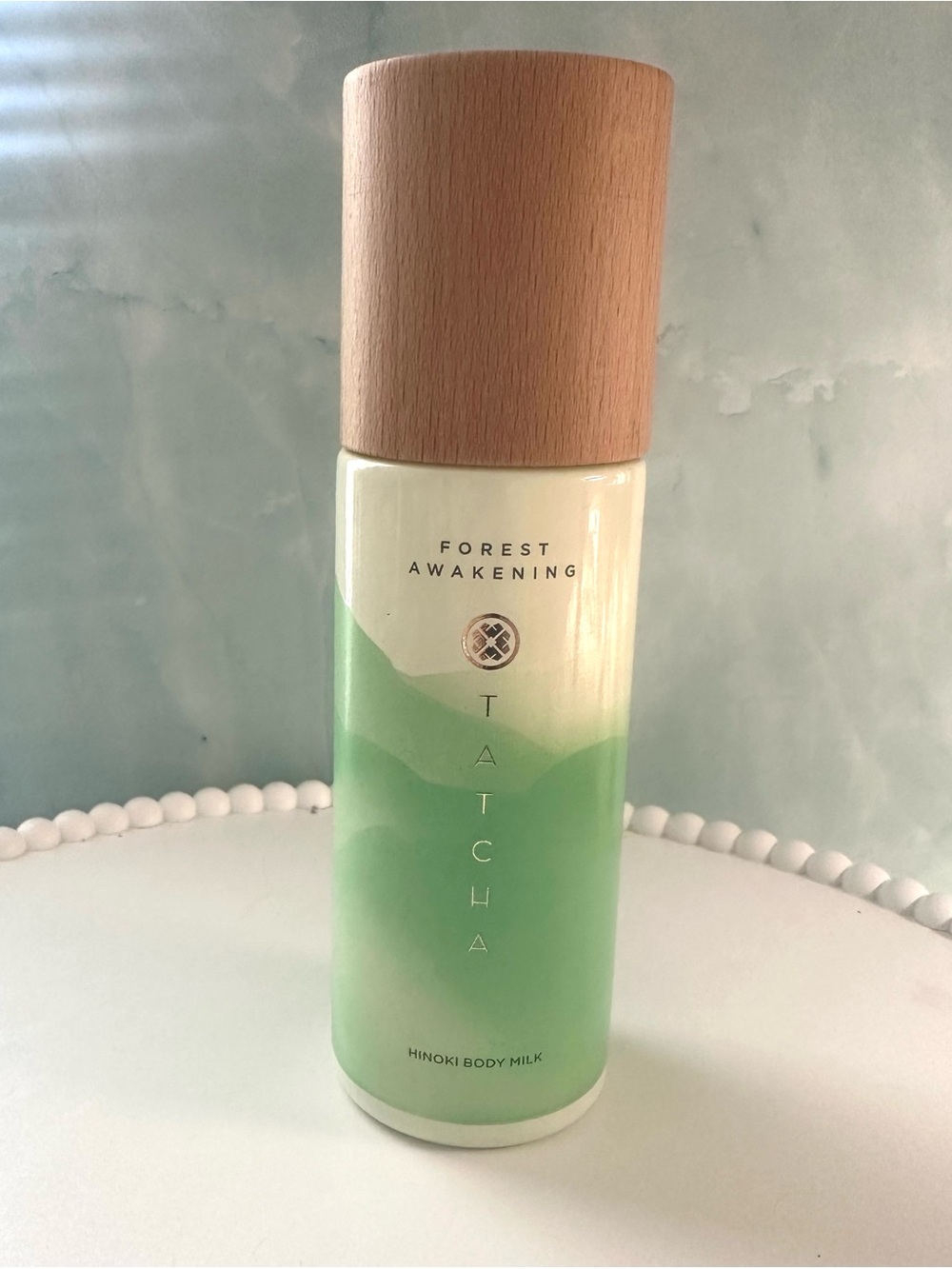 Tatcha Forest Awakening Hinoki Body Milk 4.5oz, NEW no box DISCONTINUED- RARE